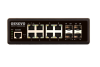 Промышленный коммутатор Gigabit Ethernet OSNOVO SW-70804/IL Промышленный управляемый (L2+) коммутатор Gigabit Ethernet на 8 GE Rj45 + 4 GE SFP порта.