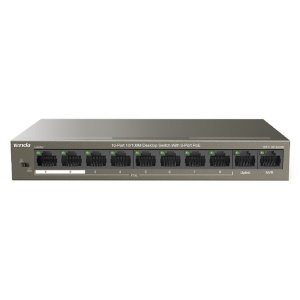 TENDA TEF1110P-8-63W Коммутатор настольный 10-Ports 10/100 Base-TX 8-Ports PoE(PoE бюджет 63W) TENDA TEF1110P-8-63W Коммутатор настольный 10-Ports 10/100 Base-TX 8-Ports PoE(PoE бюджет 63W)