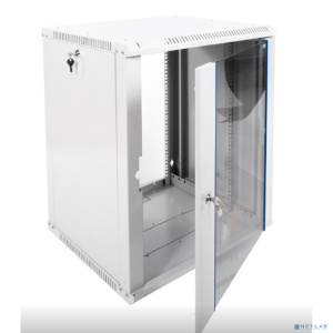 ЦМО Шкаф телекоммуникационный настенный разборный 15U (600х520) дверь стекло (ШРН-Э-15.500) (1 коробка)