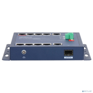 DAHUA DH-CHS4110-8ET-90-F 8-портовый PoE коммутатор управляемый: 8 RJ45 10/100Мбит/с , 1 RJ45 10/100/1000Мбит/с, 1 комбинированный SFP/RJ45 10/100/100