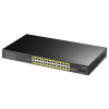Коммутатор CUDY 24-Port Gigabit PoE+ Switch with 2 SFP ports 300W 24-10/100/1000 BASE-T Gigabit ports, 19-inch, 2-1000 BASE-X SFP Slot, 24-port IEEE 8