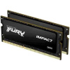 Kingston DRAM 32GB 2666MHz DDR4 CL16 SODIMM (Kit of 2) 1Gx8 FURY Impact KF426S16IBK2/32