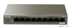 TENDA TEF1109P-8-102W Коммутатор настольный 9-Ports 10/100 Base-TX 8-Ports PoE(PoE бюджет 92W)