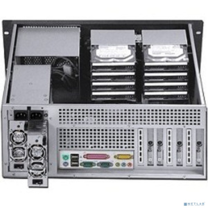 Procase GM438-B-0 черный {4U, глубина 380мм, MB 12"x9.6", без Б/П}