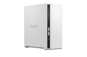 Система хранения данных QNAP SMB 4C 2GhzCPU/2Gb/upto 2HDD SATA(3,5''2,5"), upto 20 with TL-D800C/1xGbE/1xUSB3.2 2xUSB2.0/iSCSI/1xPS/3YW TS-223-EU-RU