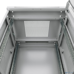 Cabeus SH-05C-12U60/60 Шкаф монтажный телекоммуникационный 19" напольный для распределительного и серверного оборудования 12U 600x600x730mm (ШхГхВ) пе