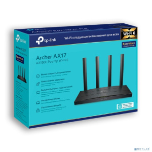 TP-Link Archer AX17 Двухдиапазонный гигабитный Wi-Fi роутер AX1500 с поддержкой Mesh