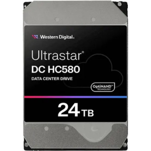 Жесткий диск серверный Western Digital 3.5" 24TB Ultrastar DC HC580 7200RPM SATA3 6Gb/s and 512MB Cache