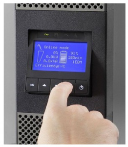 Источник бесперебойного питания Eaton 9PX 9PX6KIRTN 5400Вт 6000ВА черный