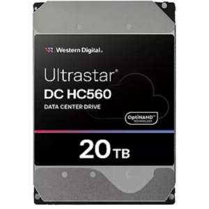HDD WD SAS Server 20Tb Ultrastar DC HC560 7200 12Gb/s 256MB WUH722020BL5204