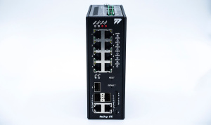 Управляемый коммутатор c 8 портами PoE+ 10/100Base-T(X) (разъем RJ45), 2 Combo-портами (10/100/1000BaseTX или 100/1000BaseSFP), 1 портом 100/1000BaseS