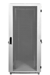 Шкаф ЦМО Шкаф телекоммуникационный напольный 42U (600x1000) дверь перфорированная 2 шт., цвет чёрный