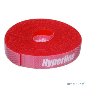 Hyperline WASNR-5x16-RD Лента (липучка) в рулоне, ширина 16 мм, длина 5 м, красная