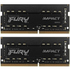 Kingston 32GB 3200MHz DDR4 CL20 SODIMM (Kit of 2) FURY Impact KF432S20IBK2/32