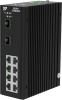 Управляемый коммутатор L2+ c 2 слотами 1000/2500Base-X SFP, 8 портами 10/100/1000Base-T(X) (разъем RJ45), два входа питания 12-57 В пост., рабочий д