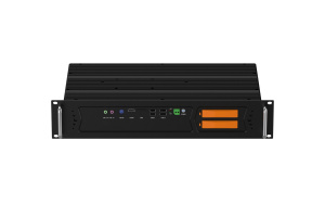 Промышленный компьютер для монтажа в 19" стойку FRONT Rack N914 2U/i7-8500T/16GB/512GB/NoOS [FR-N914-0015] имеет пассивное охлаждение, оснащен широким