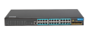 Управляемый промышленный Full Gigabit Ethernet коммутатор 3 уровня, 24 x 1G RJ45 PoE, 4 x 10G SFP+, общий PoE бюджет 370W, питание 100~240VAC, монтаж
