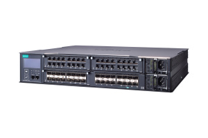 Модульный коммутатор L3 с 8 x 1G/2.5G/10GBaseSFP+, 8 x 1000BaseSFP, 3 слотами для интерфейсных модулей 1G (суммарно до 48 портов), 2 слотами для модул