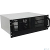 Procase RM438-B-0 Корпус 4U server case,3x5.25+8HDD,черный,без блока питания,глубина 380мм, MB ATX 12"x9.6"