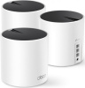 Бесшовный Mesh роутер TP-Link Deco X55 (DECO X55(3-PACK)) AX3000 10/100/1000BASE-TX белый (упак.:3шт) Бесшовный Mesh роутер TP-Link Deco X55 (DECO X55(3-PACK)) AX3000 10/100/1000BASE-TX белый (упак.:3шт)