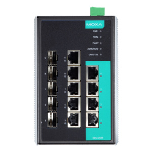 Коммутатор 5 x Combo Gigabit (10/100/1000BaseTX или 100/1000BaseSFP), 4 x 10/100/1000BaseTX, с расширенным диапазоном температур