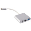 Perfeo USB Type-C dock. station 3 in 1 (PF-Type-C-11) Perfeo USB Type-C dock. station 3 in 1 (PF-Type-C-11)