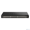 D-Link DGS-1520-52/A1A Управляемый L3 стекируемый коммутатор с 48 портами 10/100/1000Base-T, 2 портами 10GBase-T и 2 портами 10GBase-X SFP+