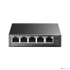 TP-Link TL-SF1005LP Настольный коммутатор с 5 портами 10/100 Мбит/с (4 порта PoE+) TP-Link TL-SF1005LP Настольный коммутатор с 5 портами 10/100 Мбит/с (4 порта PoE+)
