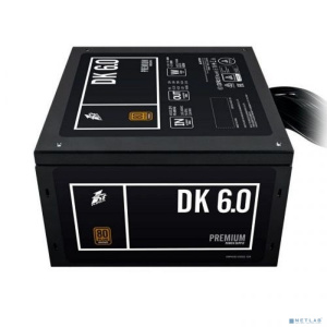 1STPLAYER Блок питания DK PREMIUM 600W / ATX 2.4, APFC, 80 PLUS BRONZE, 120mm fan / PS-600AX