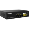 Коммутатор Tenda SG106PC Коммутатор неуправляемый PoE, 6 портов 6x1 Гбит/с, PoE 4х до 30 Вт, 2хUplink, настольный