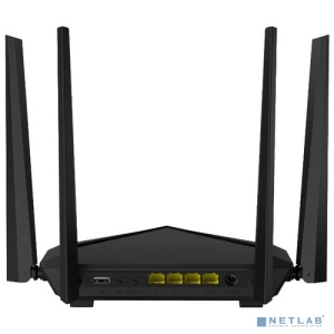 TENDA AC10U AC10U Двухдиапазонный AC1200 Гигабитный WiFi Маршрутизатор (AC 1200, LAN 3*10/100/1000, USB 2.0), 4 антенны 5dBi