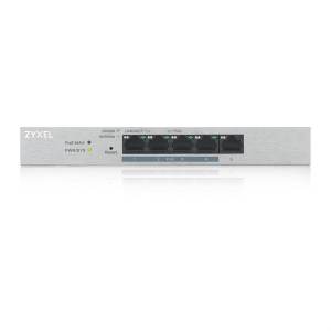 Коммутатор Smart L2 коммутатор PoE+ Zyxel GS1200-5HP v2, 5xGE (4xPoE+), настольный, бесшумный, с поддержкой VLAN, IGMP, QoS и Link Aggregation, бюджет Коммутатор Smart L2 коммутатор PoE+ Zyxel GS1200-5HP v2, 5xGE (4xPoE+), настольный, бесшумный, с поддержкой VLAN, IGMP, QoS и Link Aggregation, бюджет