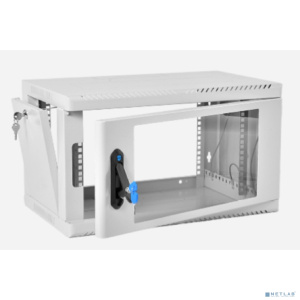 ЦМО Шкаф телекоммуникационный настенный сварной 6U (600 x 500) съёмные стенки, дверь стекло, ШРН-6.500