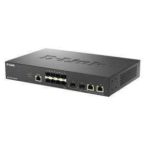 Коммутатор D-Link DGS-1210-10XS/ME/C1A Управляемый L2 коммутатор с 8 портами 1000Base-X SFP и 2 комбо-портами 10GBase-T/SFP+