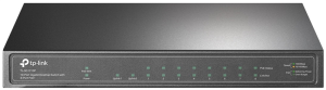 коммутатор TP-Link TL-SG1210P, 10-Port Gigabit Desktop Switch with 8-Port PoE+ 63 W