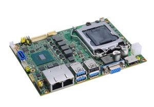 Одноплатный компьютерCAPA500VHGGA-Q170-ZIO, форм-фактор 3.5", сокет LGA 1151 для процессоров 6/7 поколения Intel Core i7/i5/i3, чипсет Intel Q170, VGA