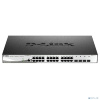 D-Link DGS-1210-28X/ME/B2B Управляемый L2 коммутатор с 24 портами 10/100/1000Base-T и 4 портами 10GBase-X SFP+