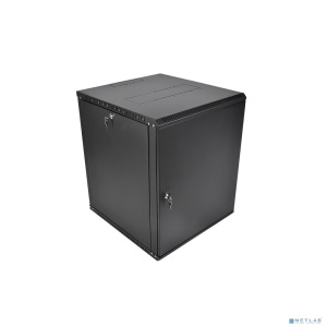 ЦМО Шкаф телекоммуникационный настенный разборный ЭКОНОМ 18U (600 x 520) дверь металл, цвет черный (ШРН-Э-18.500.1-9005)