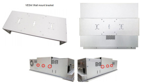 Промышленный панельный компьютер P1157E-500-N-US w/PCI, дисплей 15" TFT LCD, резистивный сенсорный экран, поддержка процессора Intel Core i7/i5/i3/Pen