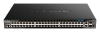 Коммутатор D-Link PROJ Управляемый L3 стекируемый PoE-коммутатор, 44x1000Base-T PoE, 4x2.5GBase-T PoE, 2x10GBase-T, 2x10GBase-X SFP+, PoE-бюджет 370 В