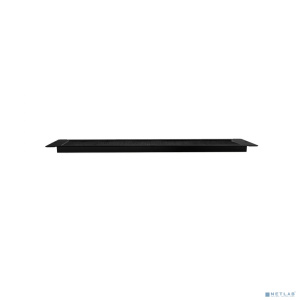 Hyperline TCB-TTB-RAL9004 Панель с щеточным кабельным вводом в пол/­потолок для шкафов серии TTB, TWB, 65 мм х 293 мм (ШхД), цвет черный (RAL 9004)