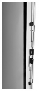 Шкаф серверный ЦМО (ШТК-М-42.6.10-1ААА-9005) напольный 42U 600x1000мм пер.дв.стекл задн.дв.стал.лист 2 бок.пан. направл.под закл.гайки 1010кг черный 8