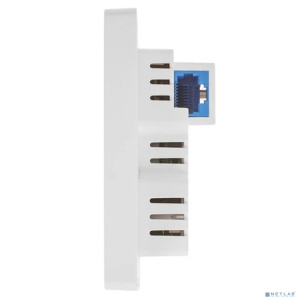 TENDA W12 Настенная гигабитная точка доступа, 2,4/5 ГГц, до 1167 Мбит/с, антенны 2 x 4дБи, PoE, 1 x1 Гбит/с+1 x1 Гбит/с(PoE), цвет белый