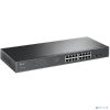 TP-Link TL-SG1218MPE Коммутатор Easy Smart с 18 гигабитными портами (16 портов PoE+) и 2 комбинированными портами RJ45/SFP