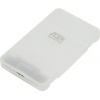 Корпус AGESTAR 3UBCP3 (WHITE) USB 3.0 Внешний 2.5" SATAIII HDD/SSD USB 3.0, пластик, белый, безвинтовая конструкция