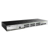Коммутатор D-Link DGS-1210-28/ME/B2A Управляемый L2 коммутатор с 24 портами 10/100/1000Base-T и 4 портами 1000Base-X SFP (456145)