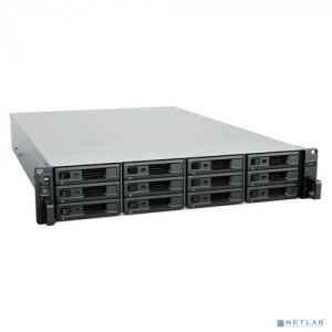 Synology UC3400 Сетевое хранилище 12x2.5"/3.5" SAS, Intel Xeon D-1541/8x2.1GHz, 8GB DDR4, 2x1 Гбит/с, 1x10 Гбит/с