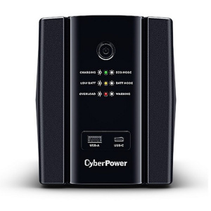 Источник бесперебойного питания CyberPower ИБП UT2200EIG / UPS UT2200EIG Line-Interactive 2200VA/1320W USB/RJ11/45/USB charger A/C.