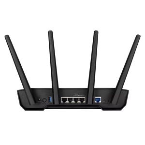 Маршрутизатор ASUS TUF-AX3000 WiFi 6 4x1G USB 2402+1733+574Mbps 5GHz/2.4GHz (90IG0790-MO3B00) (760344)