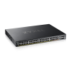 Коммутатор L3 Access коммутатор Zyxel NebulaFlex Pro XGS2220-54HP, rack 19", 48xRJ-45: 1G PoE+ (8 из них PoE++), 2xRJ-45: 1/2.5/5/10G PoE++, 4xSFP+, б